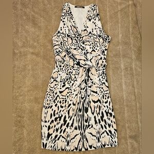 Roberto Cavalli Animal Cheetah Leopard Print Silk Dress W/ Authenticity Hologram